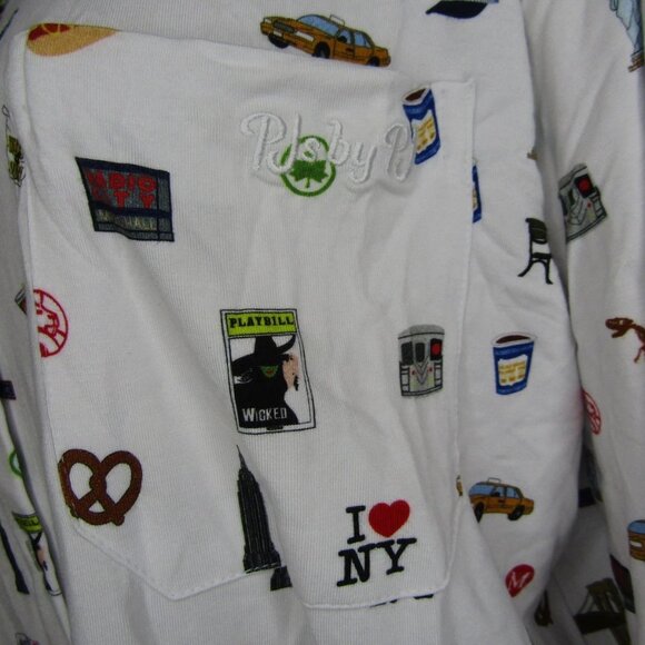 PJ's by PJ Women's The NYC Nola Pant Pajama Set Multicolor Size XS/S - Picture 5 of 11